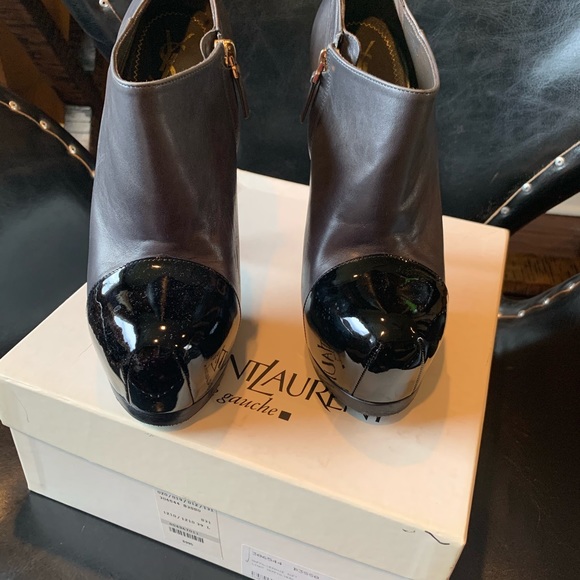 Like Brand new - worn only twice YSL booties - Picture 7 of 8